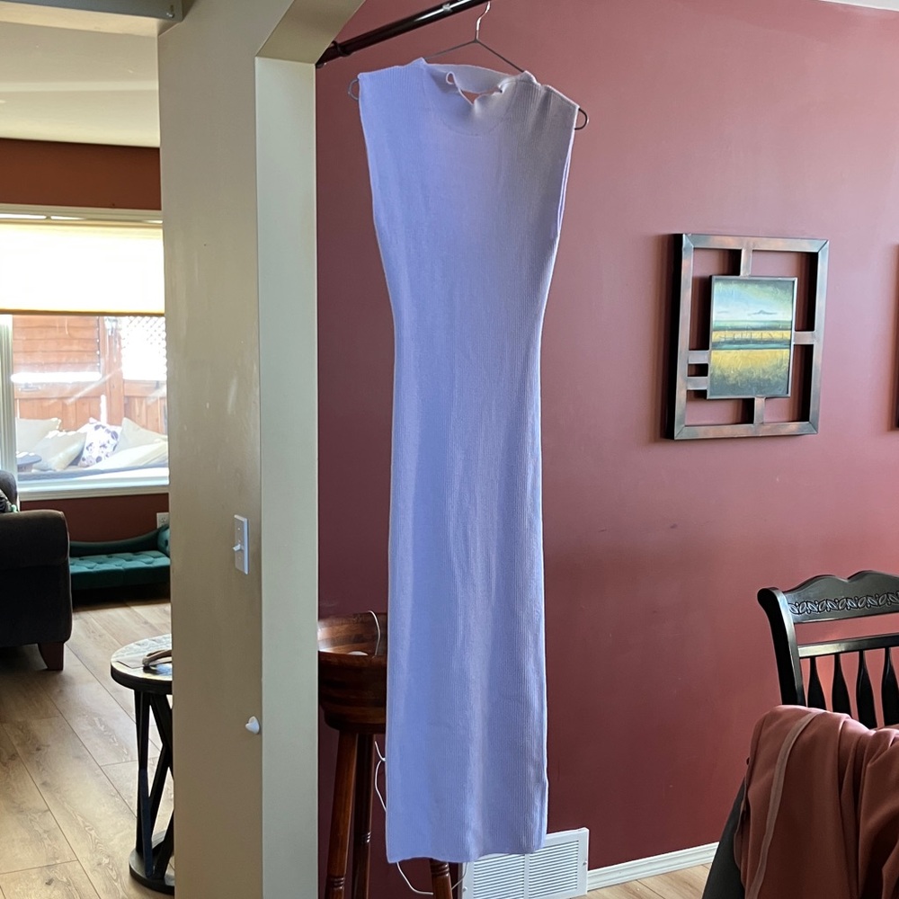 Wilfred Lilac Pinot Midi Dress